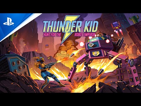 Thunder Kid: Hunt for the Robot Emperor - Launch Trailer | PS5, PS4