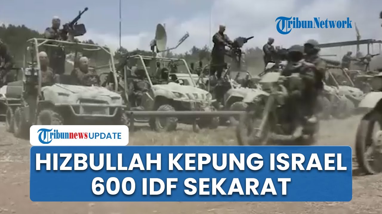 Rangkuman Hamas-Israel: Pejuang Hizbullah Kepung Israel hingga 70 Tentara Tewas & 600 IDF Sekarat