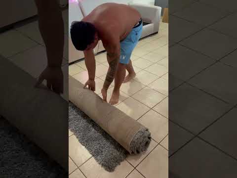 Alfombrita nueva para la sala. #hogar #alfombra #limpieza #creadoradecontenido