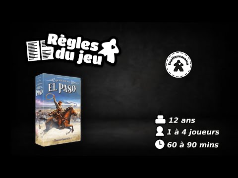 🐂 GREAT WESTERN TRAIL EL PASO 🤠 règle du jeu #lookout #expliquemoica