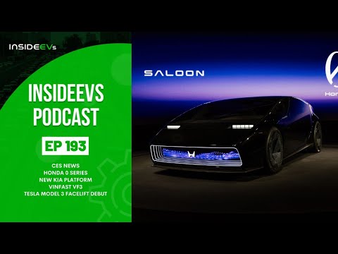 InsideEVs Podcast #193: CES News, Honda 0 Series, Tesla Model 3 Facelift Debut