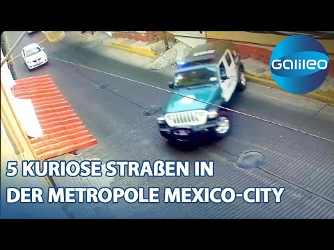 9 von 10 Autos krachen hier ineinander! 5 kuriose Straßen in Mexico-City | Galileo | ProSieben