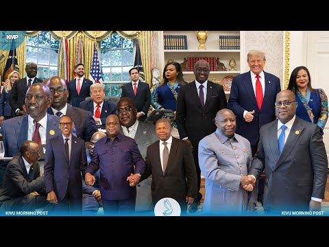 RDC VS RWANDA: ARRIVÉE DE TSHISEKEDI À WASHINGTON, KAGAME, NDAYISHIMIYE, JOÃO LOURENÇO PRÉSENTS