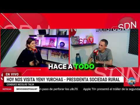 Yeny Yurchag, presidenta de la Sociedad Rural San Luis, pasó por #labor y habló con Nico Talia