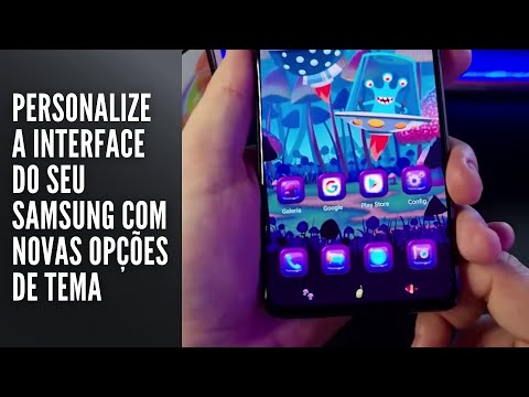 Personalize a interface do seu Samsung com novas opções de tema