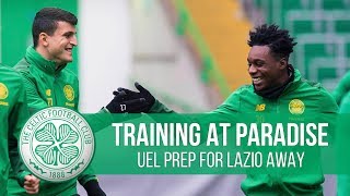 Celtic training: From Paradise to the Stadio Olimpico