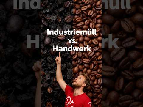 Was ein echter Handwerks-Röster niemals tun würde
