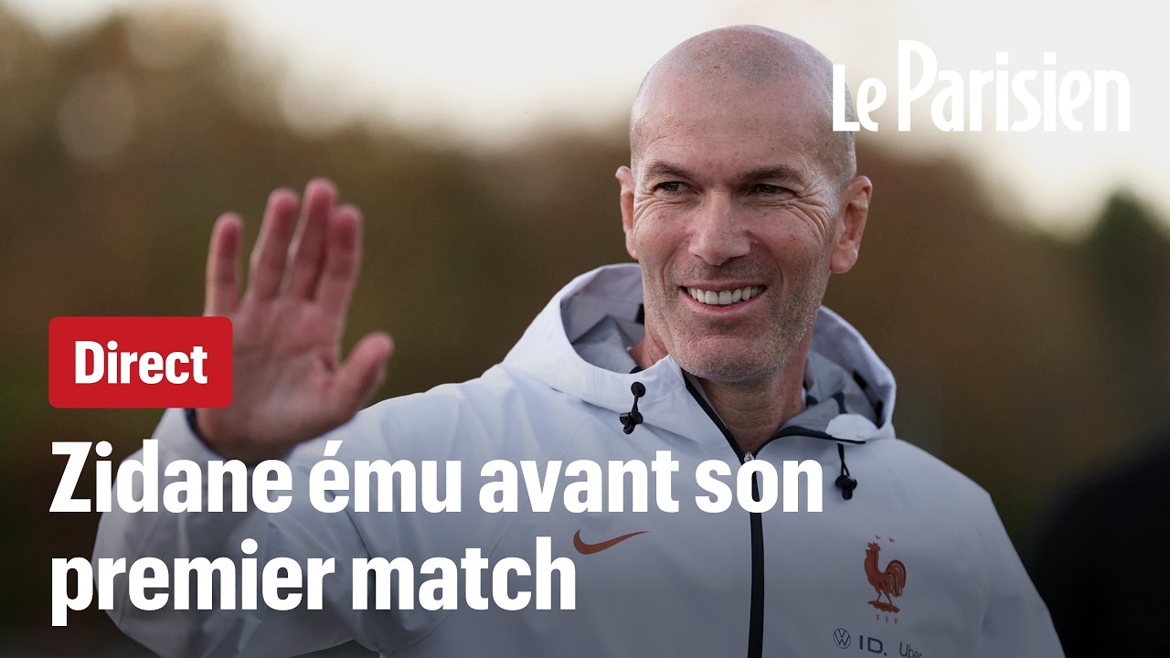 Turquie-France : suivez en direct Zidane en conférence de presse
