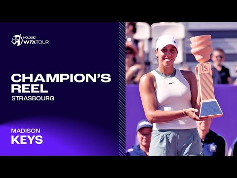 Madison Keys cruises to Strasbourg title 🏆