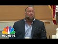 Alex Jones Reprimanded By Judge After Heated Exchange During Second Defamation Trial