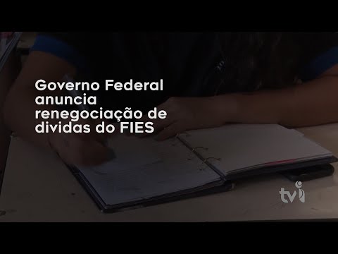 Vídeo: Governo Federal anuncia renegociação de dívidas do FIES