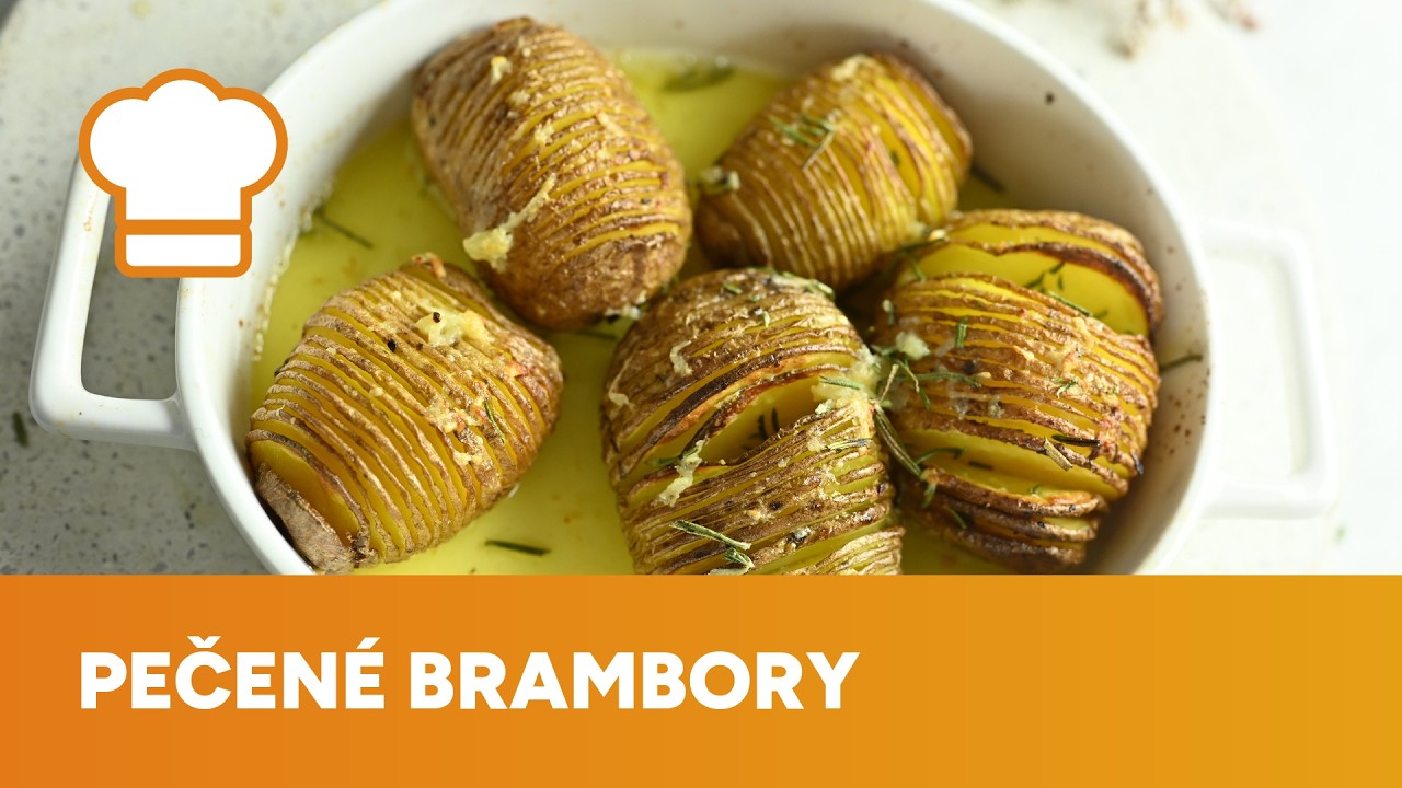 Nejlepší pečené brambory, co jste kdy měli! 🥔 S tajným trikem na krájení ✨