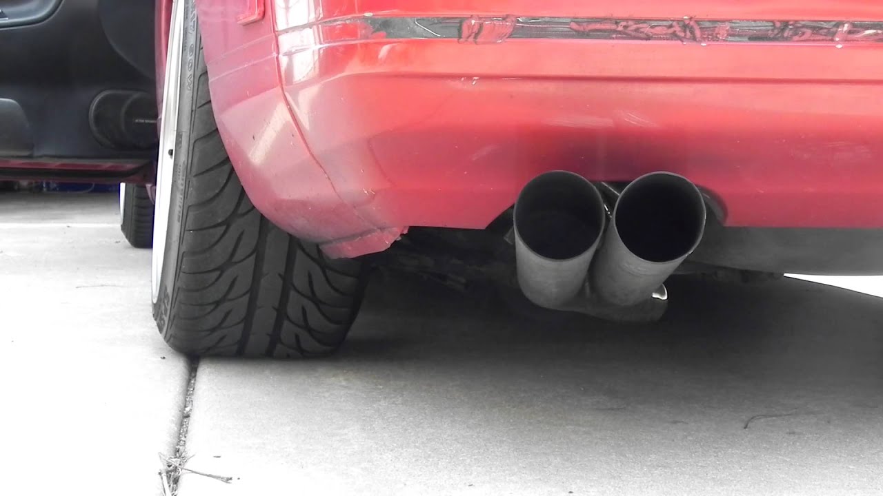 Nissan 240sx straight pipe #4