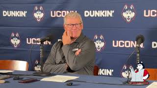 Geno Auriemma: UConn women's basketball postgame (Fort Hays State)