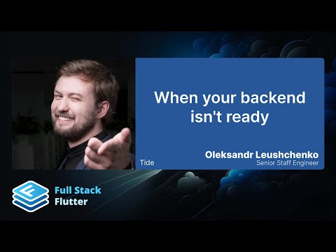 Oleksandr Leushchenko: When your backend isn't ready