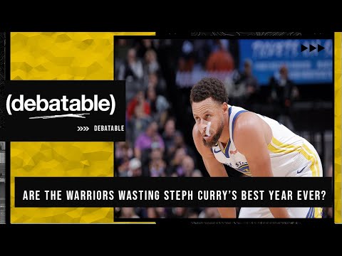 Are the Warriors wasting Steph Curry's best year ever? | (debatable) video clip