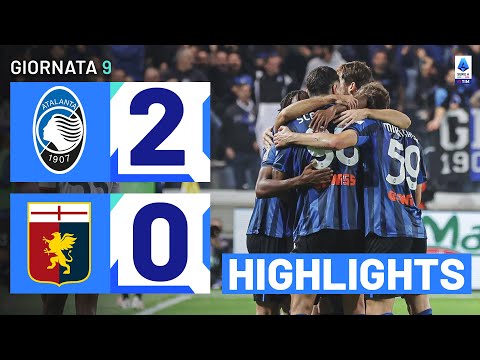 ATALANTA-GENOA 2-0 | HIGHLIGHTS | 9ª GIORNATA | SERIE A TIM 2023/24