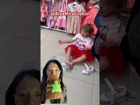 Adik mau beli kolekai sepatu baru‼️🥰😱😍@AlyaMiraCoşkun