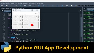 Python: Creating a GUI based application (calculator) in Python using tkinter (Tutorial)