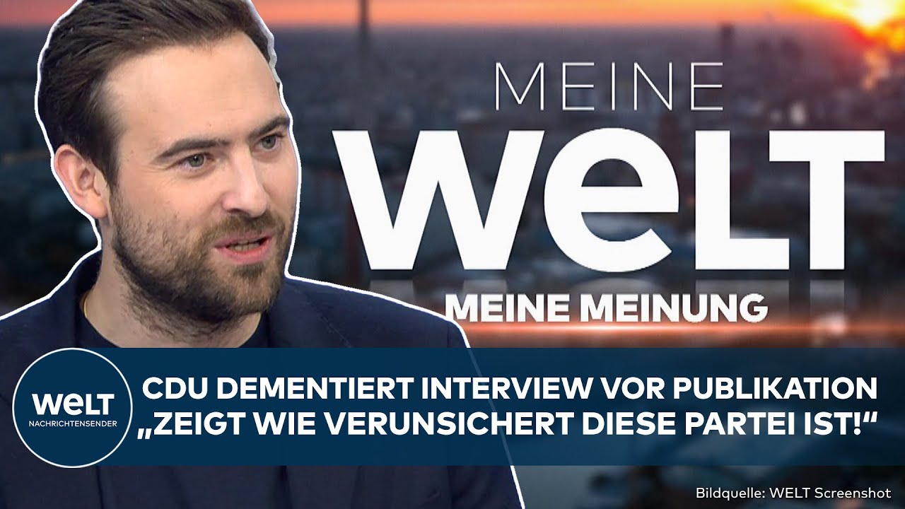 MEINE MEINUNG: CDU-Vize-Generalsekretärin bringt Dementi vor Veröffentlichung von Interview zur AfD