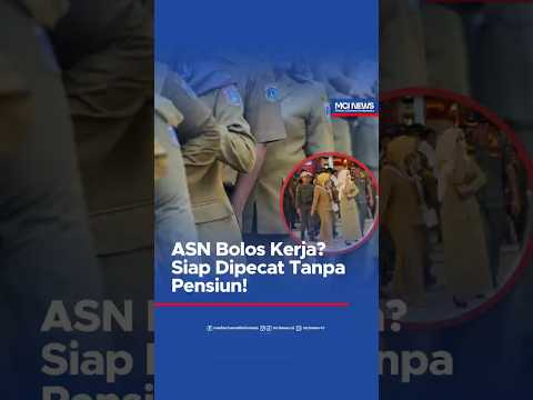 Video thumbnail ASN yang tidak masuk kerja tanpa alasan sah kini terancam sanksi berat.
Kepala BKN Zudan Arif Fakrul