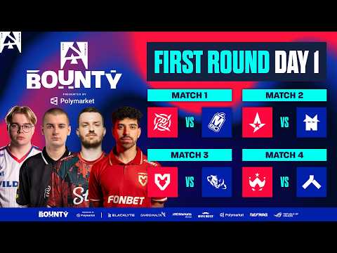 BLAST Bounty S2, Day 1 - NIP vs M80, Astralis vs Nemesis, MOUZ vs N. TigeRES, Wildcard vs Alliance