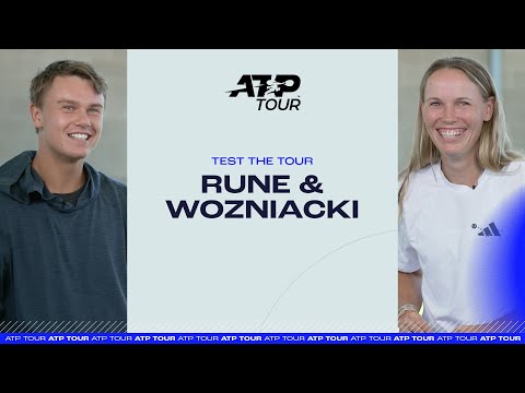 Rune vs Wozniacki in career quiz! You won't believe who won? 😤