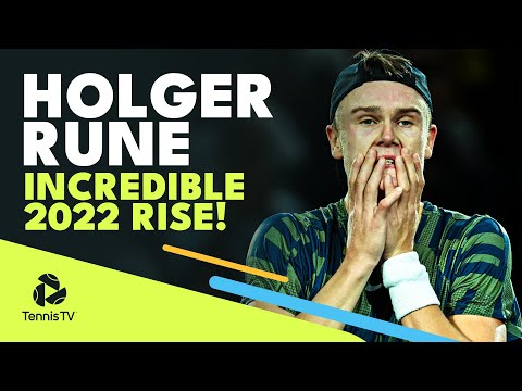 Holger Rune's INCREDIBLE Rise in 2022!