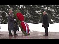 Putin Commemorates Russias Defender of the Fatherland Day with Wreath-Laying Ceremony | News9