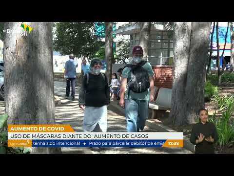 Com nova alta de covid-19, máscara volta a ser recomendada