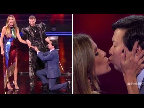 Heidi Klum & Ken Jeong Get ENGAGED On TV After NEARLY DYING Together! | America's Got Talent 2018