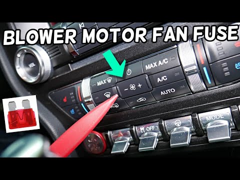 FORD MUSTANG HEATER BLOWER MOTOR FAN FUSE LOCATION REPLACEMENT 2015 2016 2017 2018 2019 2020 2021 20