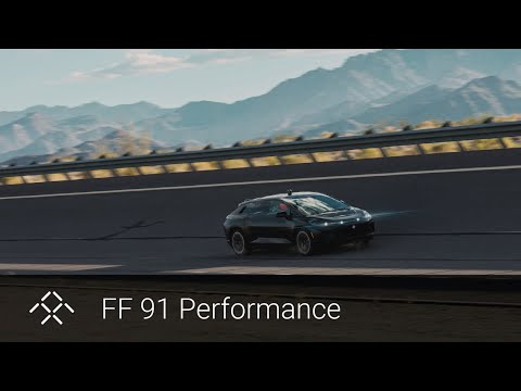 FF 91 Futurist Updated Tri-Motor Powertrain | Faraday Future | FFIE