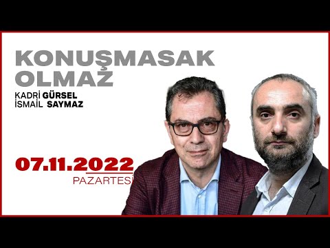 #CANLI | İsmail Saymaz ve Kadri Gürsel ile Konuşmasak Olmaz | 7 Kasım 2022 | #HalkTV