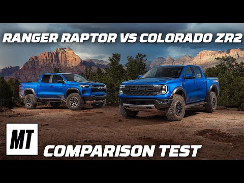 Ford Ranger Raptor vs. Chevy Colorado ZR2: Off-Road Showdown Winner Revealed
