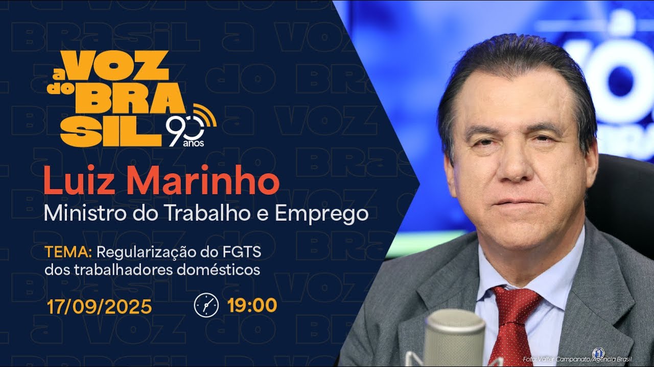 🔴 LUIZ MARINHO| A VOZ  DO BRASIL
