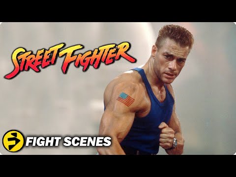 STREET FIGHTER | Jean-Claude Van Damme | Best Fight Scenes