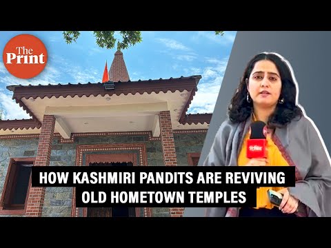 Kashmiri Pandits are reviving temples in their old hometowns. 'It’s how we will return'