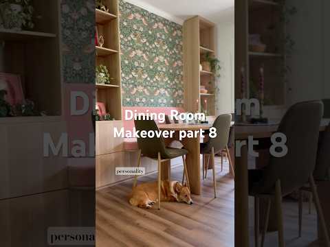 Dining room Builtin part 8: finale! #diningroomdesign #orcat #diningroommakeover #builtins #diyhome
