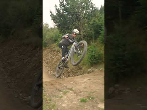 Fresh Ergon setup for James 👌 Straight onto the trails at BikePark Wales for a proper test ride