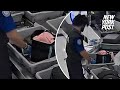 Caught on camera: Airport officers stealing money from passengers luggage