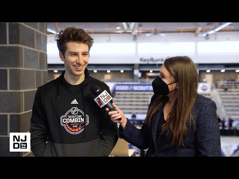 1-on-1 with Jack Hughes | DRAFT video clip