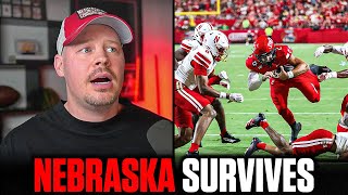 REACTING TO NEBRASKA ESCAPING KANSAS CITY WITH A WIN OVER CINCINNATI