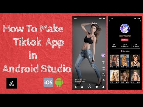 Admin Panel With Source Code || How To Make App Like Tiktok In Android Studio