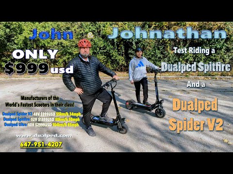 John & Johnathan Test Ride A Spitfire & A Spider V2 Shot With The Pixel 6 Pro