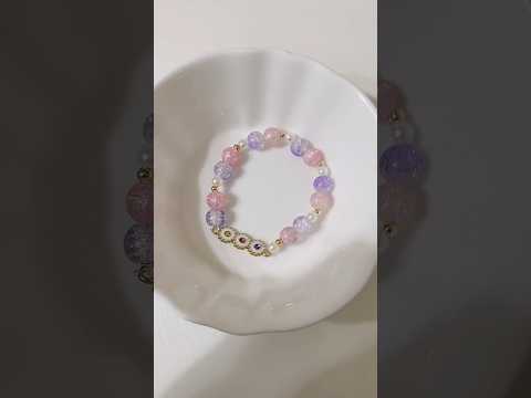 خرز وردة 🌷 #خرز #beads