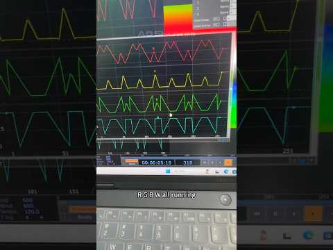 Touchdesigner control SPI 4in1 RGBW LED Pixel Bar with PSAC4 ,SK6812IC 64L 64P 256DMX CHs IP66
