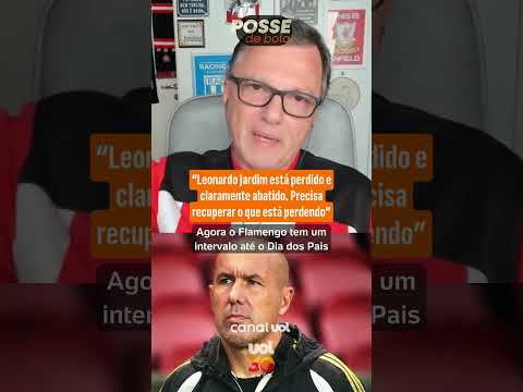 LEONARDO JARDIM ESTÁ PERDIDO E ABATIDO. PRECISA RECUPERAR O QUE ESTÁ PERDENDO, ANALISA MAURO