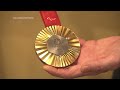 The Paris Olympics medals are monumental: Theyre made with metal chunks from the Eiffel Tower  - 02:04 min - News - Video