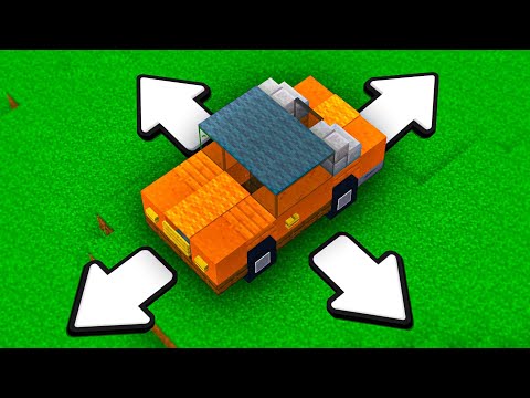 I made a WORKING Car in Minecraft